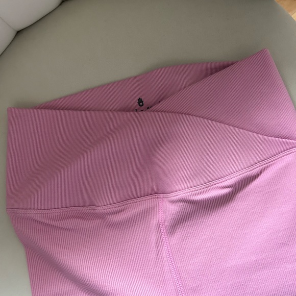 Spiritual Gangster Candy Pink Wrap Front Seamless Leggings - Picture 9 of 9